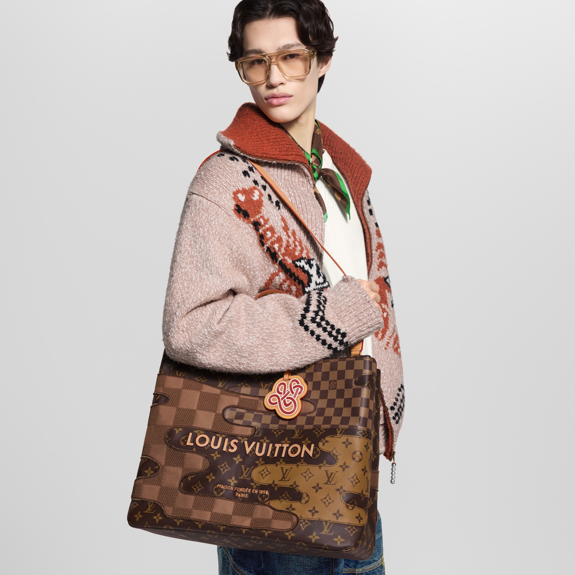 Shopper Tote MM Other Monogram Canvas - Men Bags | LOUIS VUITTON